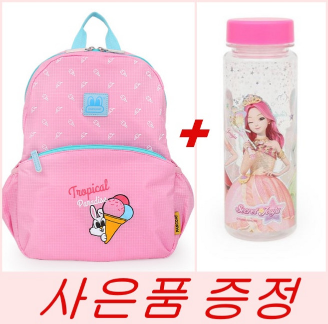 팬콧 소풍배낭 + 시크릿쥬쥬 물통 세트