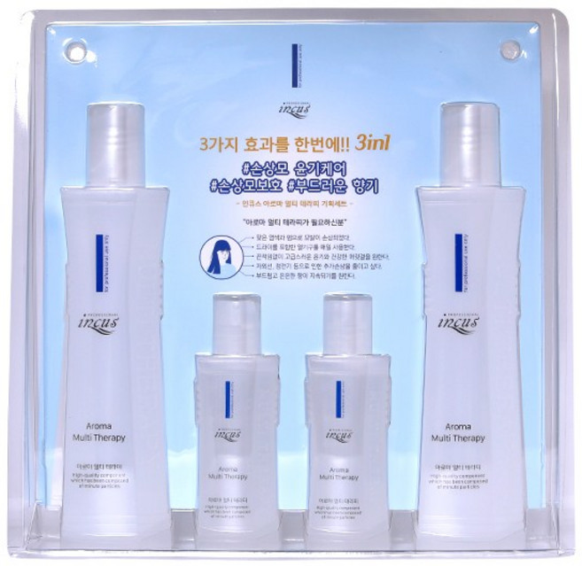 소망 인큐스 아로마 멀티 테라피 헤어에센스, 430ml, 1세트