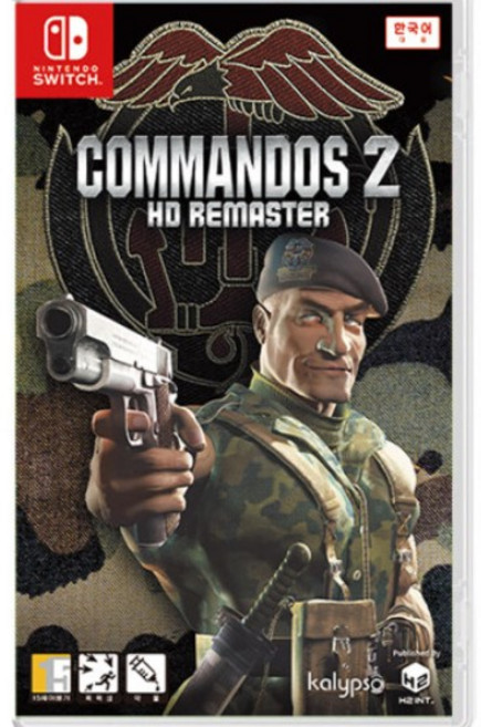 [중고] [스위치] 코만도스2 HD 리마스터 (한글판) COMMANDOS 2 HD REMASTER 정식발매 닌텐도 정품칩 NS SWITCH