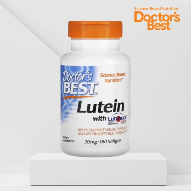 닥터스베스트 루테인 지아잔틴 20mg 180정 제아잔틴 루테맥스 Lutein, 1개 - 쿠팡