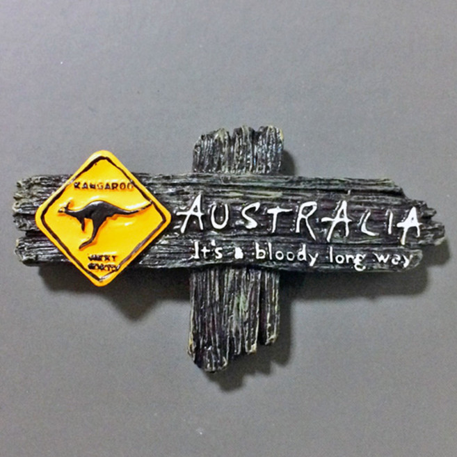 맛있는굿즈 호주 미국 하와이 뉴욕 괌 사이판 뉴질랜드 냉장고자석 마그넷 마그네틱 기념품, B호주01.호주