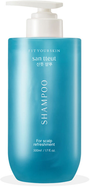 핏유어스킨 산뜻 샴푸 호텔어메니티 향기좋은 퍼퓸 약산성 단백질 지성 건성 손상 모발용 비듬 가려움 볼륨 청소년 정수리냄새, 1개, 500ml