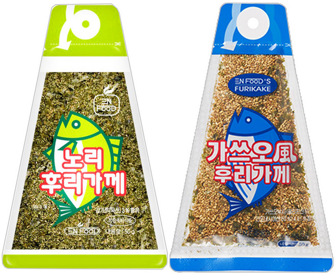 어디에나 뿌려먹는 후리가케 50g+50g, 2개, 50g