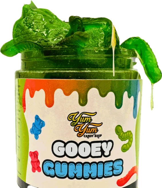 Gooey Gummies 사워 구미 캔디스낵 그린애플, 1개, 368g - 쿠팡