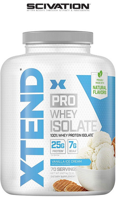 Scivation 엑스텐드 프로틴 BCAA 바닐라 2.27kg, 1개