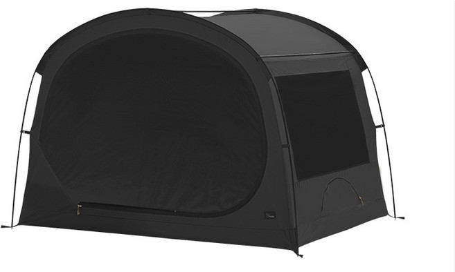 비달리도 솔캠 모토캠핑 침실 이너 텐트 미니 쉘터 TC 면텐트, 2인용 블랙