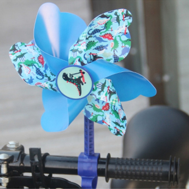 유아자전거 핸들 바람개비 장식용 악세사리 어린이, 1바람개비핸들-공룡, 유아/아동용