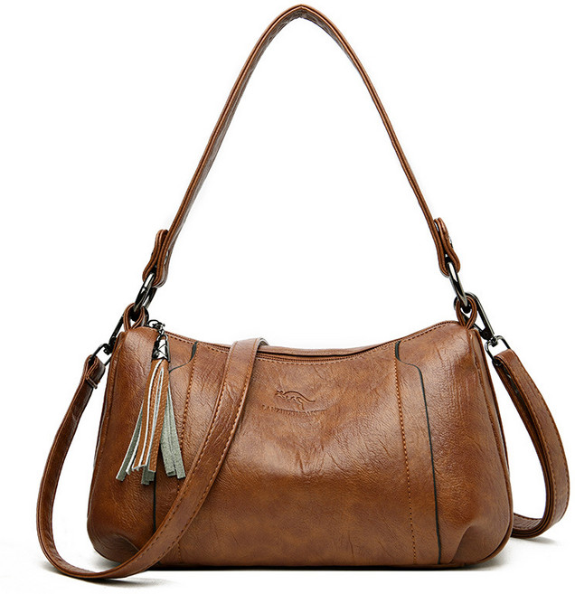 리치모리 태슬 포인트 숄더 크로스백