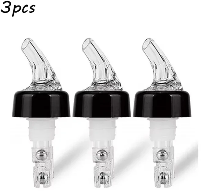 자동 계량 병 주입기 - 3개입 20ml 퀵샷 주류 음료 와인 칵테일 디스펜서, 02 40ml -3 pcs