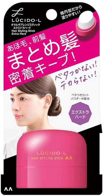 LUCIDOL 루시드엘 #멀티 어레인지 스틱 엑스트라하드 머리털 고치기 앞머리 유지 묶음머리용 헤어스틱 헤어 왁스 스타일리시 그린향 13그램 x 1, 40g, 1개