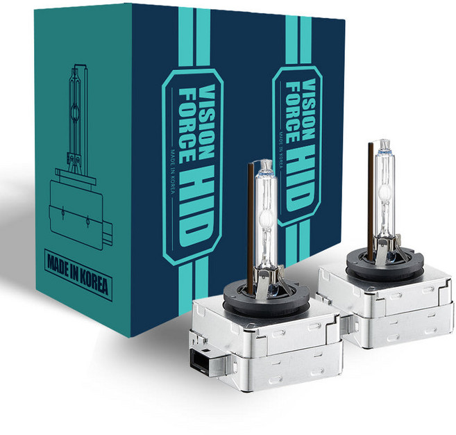 바이오라이트 HID 제논벌브 전조등 4300K 순정교체 차량용 헤드라이트 전구, D1S, 1개