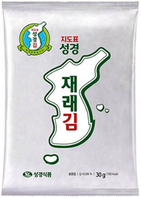 지도표 성경김 재래김 30gX10봉, 30g, 10개