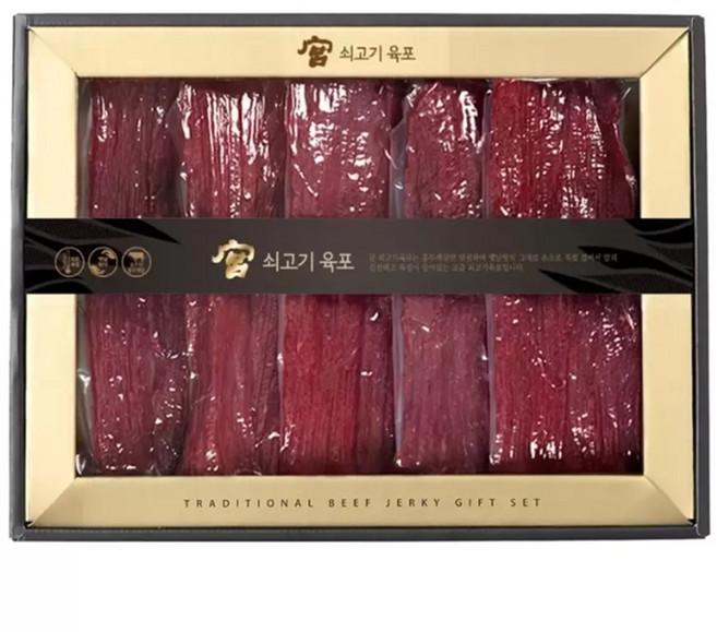 궁 쇠고기육포 선물세트, 750g, 1개