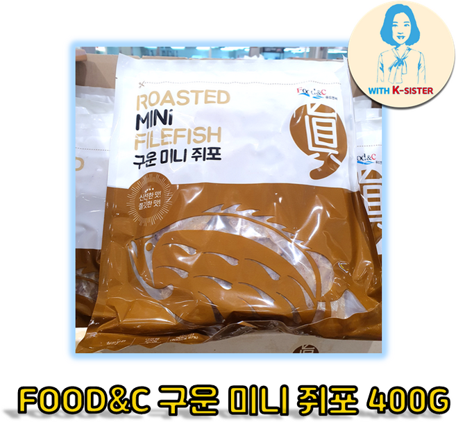구운미니쥐포 400g 어포 안주 간식 코스트코, 1개