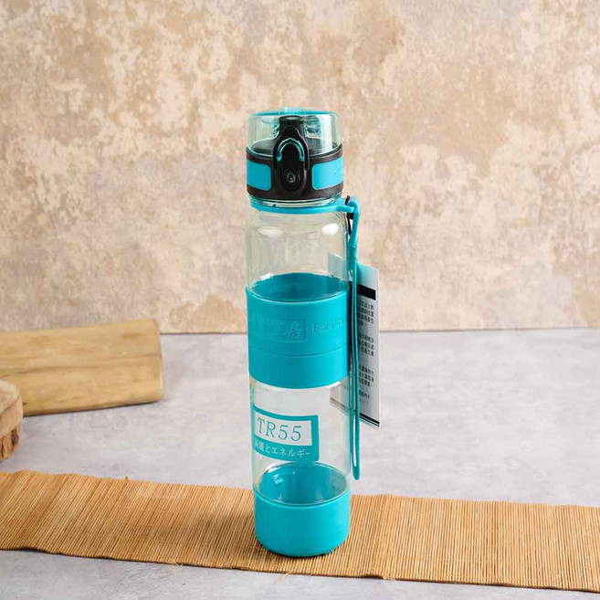 太和工房 TR55運動水壺 輕巧便攜 安全無毒材質 時尚外觀設計 滿足日常飲水需求, 土耳其綠, 500ml, 1個