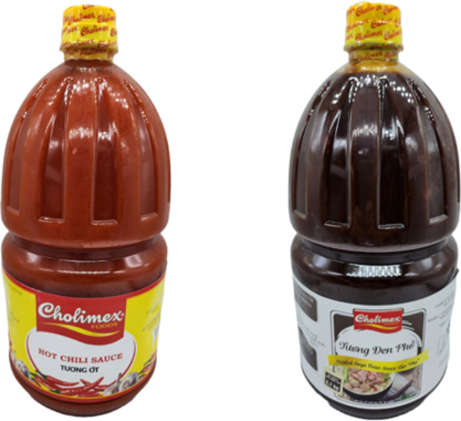 베트남 촐리맥스 소스 대용량 세트(핫칠리 2.1kg + 소야빈 해선장 2.1kg), 1개