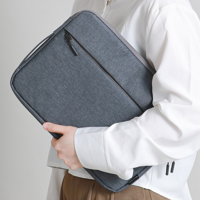 뉴핸들 노트북파우치 가방 맥북 LG 그램 삼성 13인치 14인치 15인치 16인치 파우치, 다크그레이