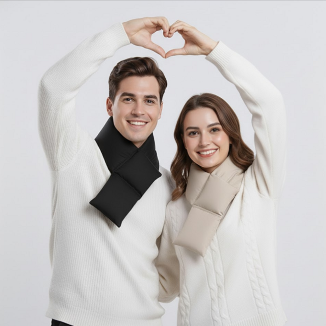 치키티타 경량 패딩 목도리 넥워머 겨울 패션 머플러