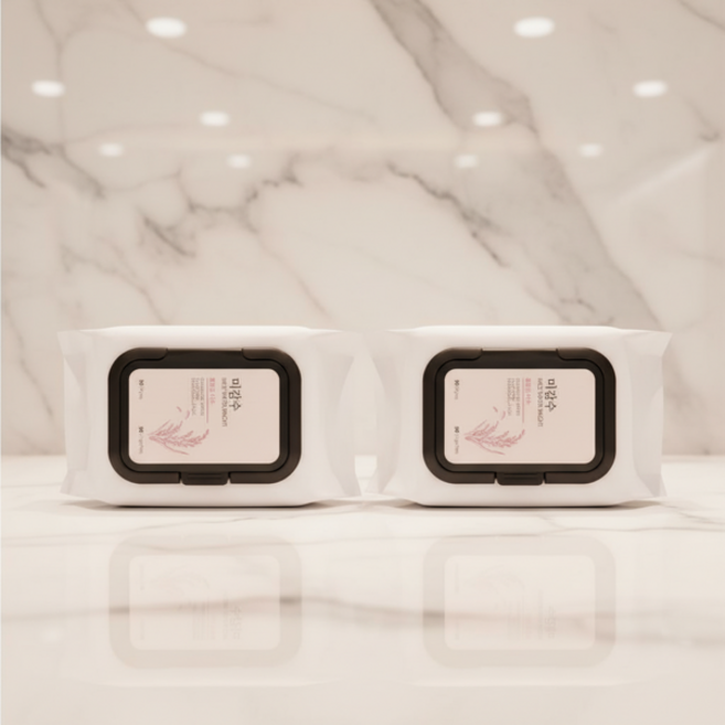 더페이스샵 미감수 브라이트 클렌징 티슈 50매 2개, 50