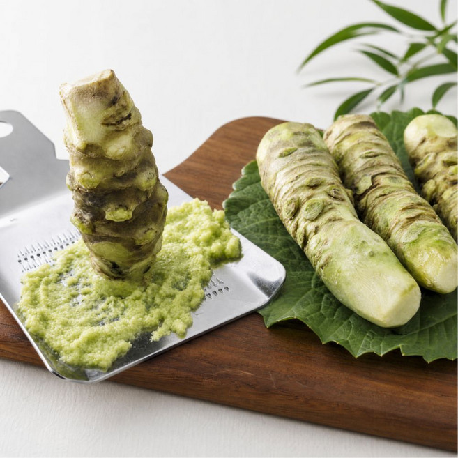 대끼리네 청정 고산지대 갈아먹는 생와사비뿌리 강판세트, 1세트, 70g