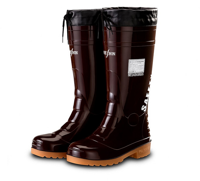 대신인더스 인젝션요딩안전장화 DS-PVC-01 (295), 초코색, 1개