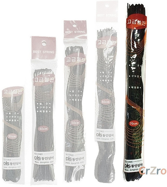 동인 고급 구두끈 70cm 1개입 신발끈 운동화끈 튼튼한 철심 묶는 타입 등산화