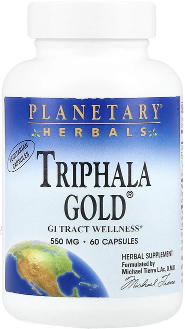 Planetary Herbals Triphala Gold® 캡슐 60정, PlanetaryHerbalsTriphalaGold캡슐, 1개 - 쿠팡