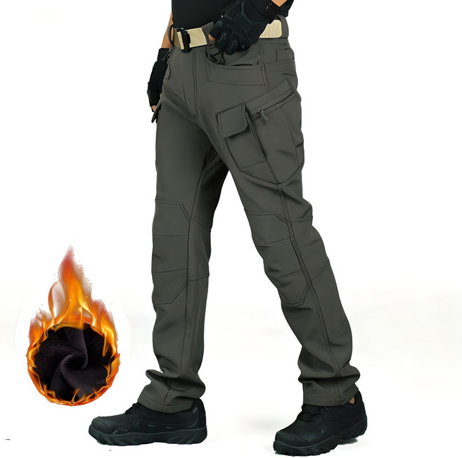 장사부 겨울 기모 전술바지