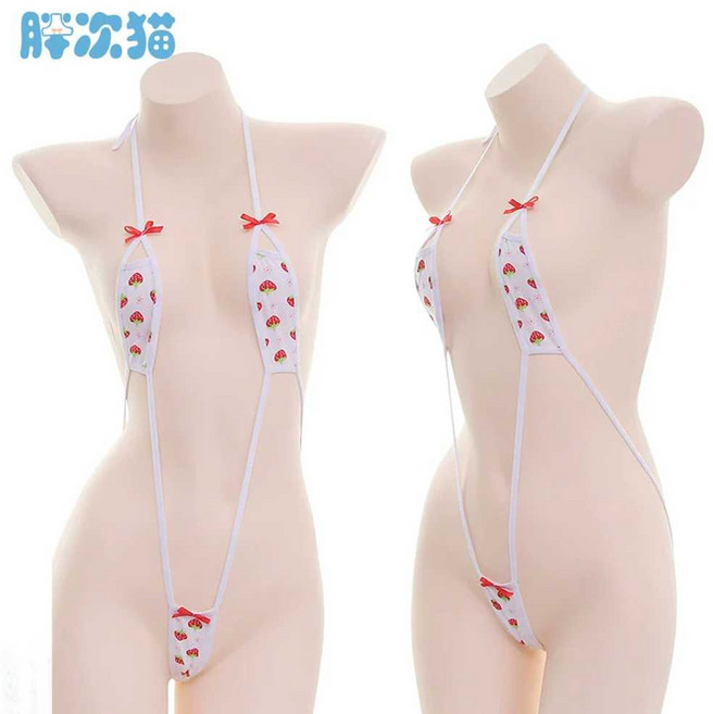 라폼 슬링샷비키니 초미니 마이크로 스트랩 모노키니