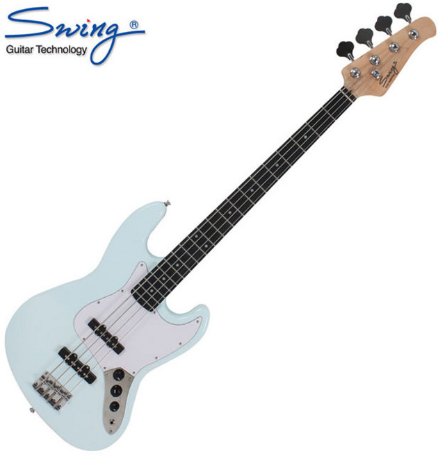 스윙 Swing Jazz King 베이스기타 Faded Blue(R), 1개