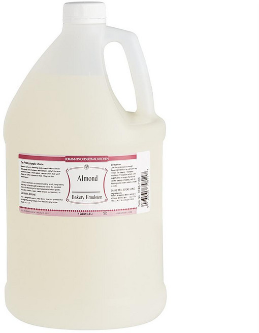 LorAnn 로안 오일 아몬드 베이커리 에멀전, 1개, 3.8L