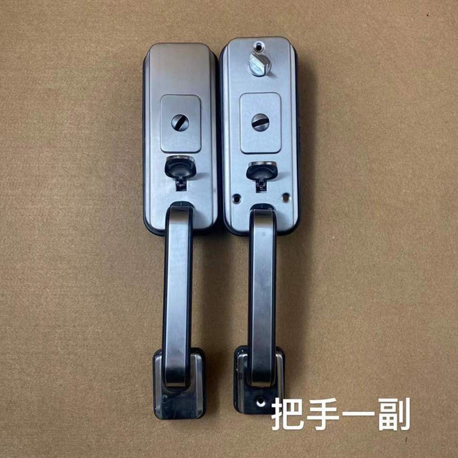 羅普斯金 C級鎖芯+銅鎖體 升級版按壓門鎖 豪華大把手, 1個, 814真把手一副