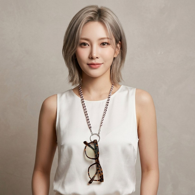 국산 핸드메이드 선글라스 목걸이 돋보기 분실방지 안경줄 홀더 리테이너 걸이 코튼 면 소재