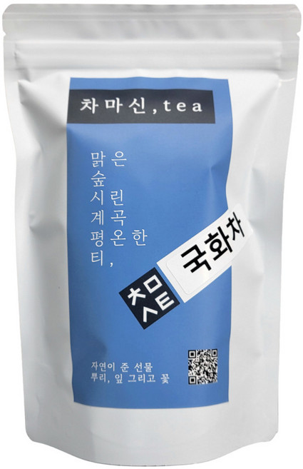 차마신티 국화차 삼각티백 눈에좋은 향긋한 꽃차, 0.5g, 1개, 50개입