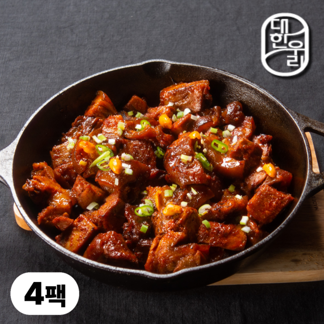 대한우리 국내산 순살 오미자 통 순살 불족발, 4개, 300g