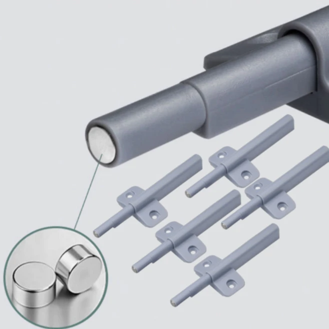 무루어 날개형 원터치 빠찌링, 5개, 그레이 - 쿠팡