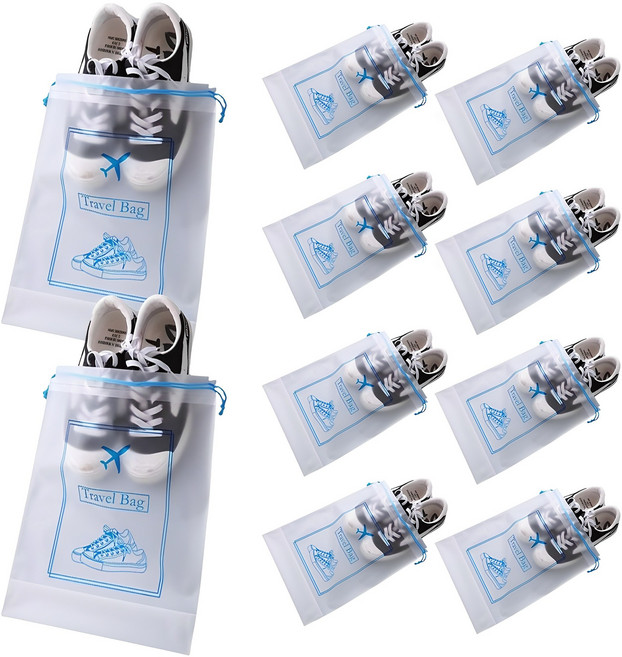 단비루리 여행용 방수 신발 파우치 10p 세트