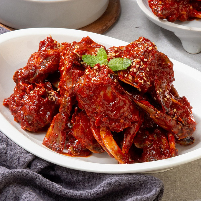 오직꽃게 연평도 양념게장 국내산 꽃게장 1kg, 1개