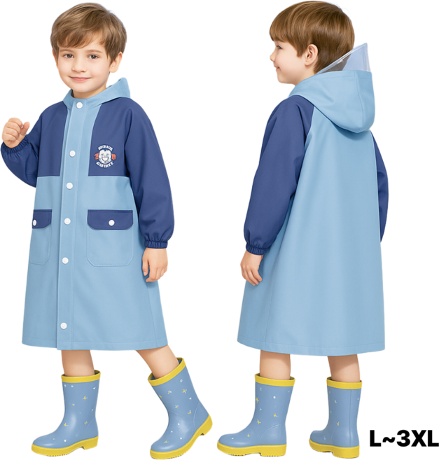 도도미아 어린이 레인코트 우비 아동비옷