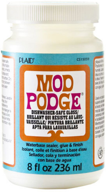공예몰 마드파지 디시워셔세이프 바니쉬 8oz Plaid Mod Podge Dishwasher Safe Gloss, 1개