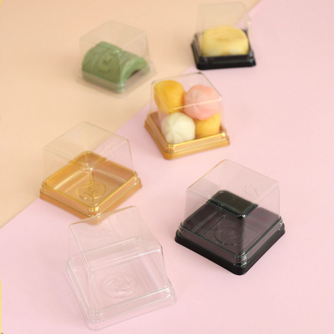 화과자 케이스 1구 1박스, 투명, 5000개