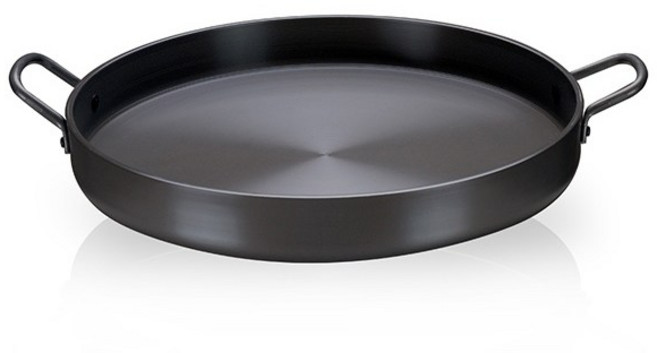 유진토스코 경질 닭갈비팬 원형철판 볶음 구이 4size 소소 소 중 대, 1개, 44cm