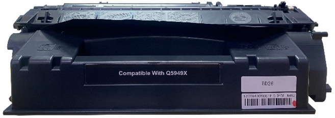 碳粉補給站【附發票/台製】LaserJet 1160/1320(低印量) 碳粉匣Q5949A/49A, 黑, 1個