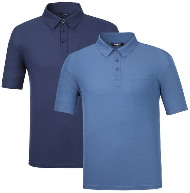 마운티아 SS 남성 베이직B카라티셔츠7 1MQTSM1020