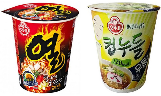오뚜기 소컵 열라면x12컵+컵누들 우동맛x12컵, 24개