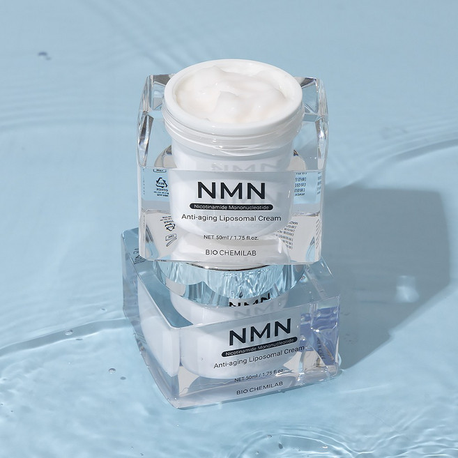 [본사정품] 바이오케미랩 흰목이버섯추출물 세라마이드엔피 NMN 안티에이징 리포좀 크림 BIO CHEMILAB 탄력개선 주름개선 보습개선, 2개, 50ml