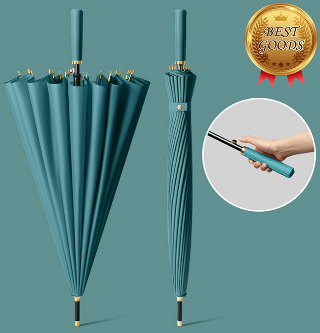 시그니처베이지 자외선 차단 튼튼한 고급 24k 장우산 SB720G