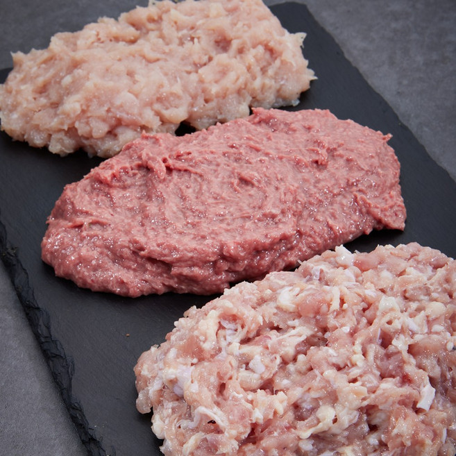 [맛난꼬꼬 다짐육] 국내산 특수부위 닭고기 다짐육 3종(냉동), 닭가슴살다짐육(1kg), 2개
