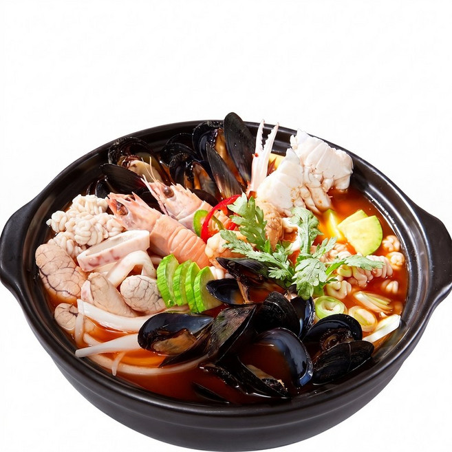 설래담 모둠해물탕 750g 해물찜 밀키트 간편식 간편 집밥 한끼 캠핑요리 캠핑음식, 1개