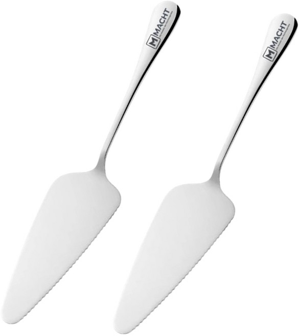 독일 마흐트(MACHT) 올스텐 파흐만 삼각스페치 케이크 피자 터너, 실버Silver, 2개